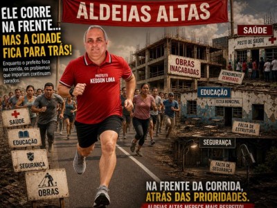 Prefeito Kedson corre, mas obras não acompanham em Aldeias Altas