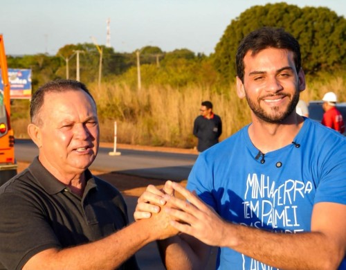 Gentil Neto recebe Carlos Brandão e reforça parceria com o Governo do Estado durante maratona de entregas em Caxias
