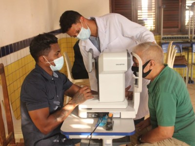Instituto dos Olhos realiza mutirão de consultas oftalmológicas em parceria com a Prefeitura de Codó