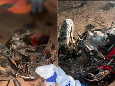 Adolescente e motociclista morrem após grave acidente envolvendo motos em Santa Inês