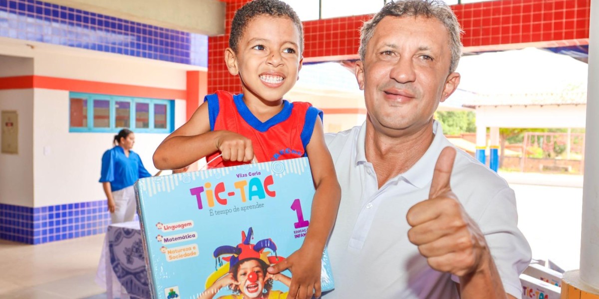 Prefeito Nonatinho inicia a semana com o pé direito e realiza ações em escolas de Matões