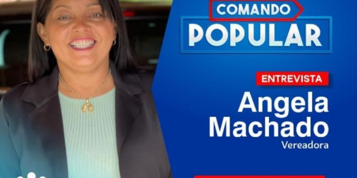 Vereadora Ângela Machado  será a entrevistada desta sexta-feira, do Comando Popular, com Jonas Filho