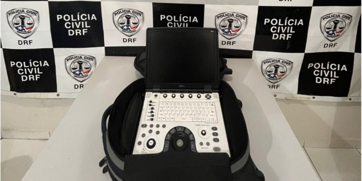 Aparelho de ultrassom é recuperado pela polícia, em São Luís