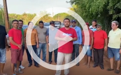 “Não pense que vou parar, que não vou! eu vou é trabalhar mais e mais" disse Bira Prefeito de Graça Aranha