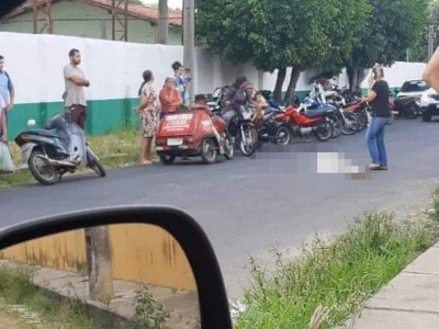 Homem é morto com vários tiros ao lado de escola em Piripiri, no Piauí