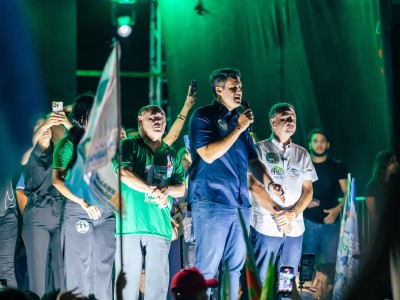 Orleans Brandão destaca apoio popular durante agenda em São Luís