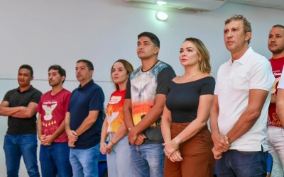 Prefeito Nonatinho participa de coletiva de lançamento do Festejo do Divino Espírito Santo em Matões