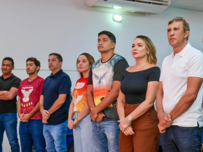 Prefeito Nonatinho participa de coletiva de lançamento do Festejo do Divino Espírito Santo em Matões