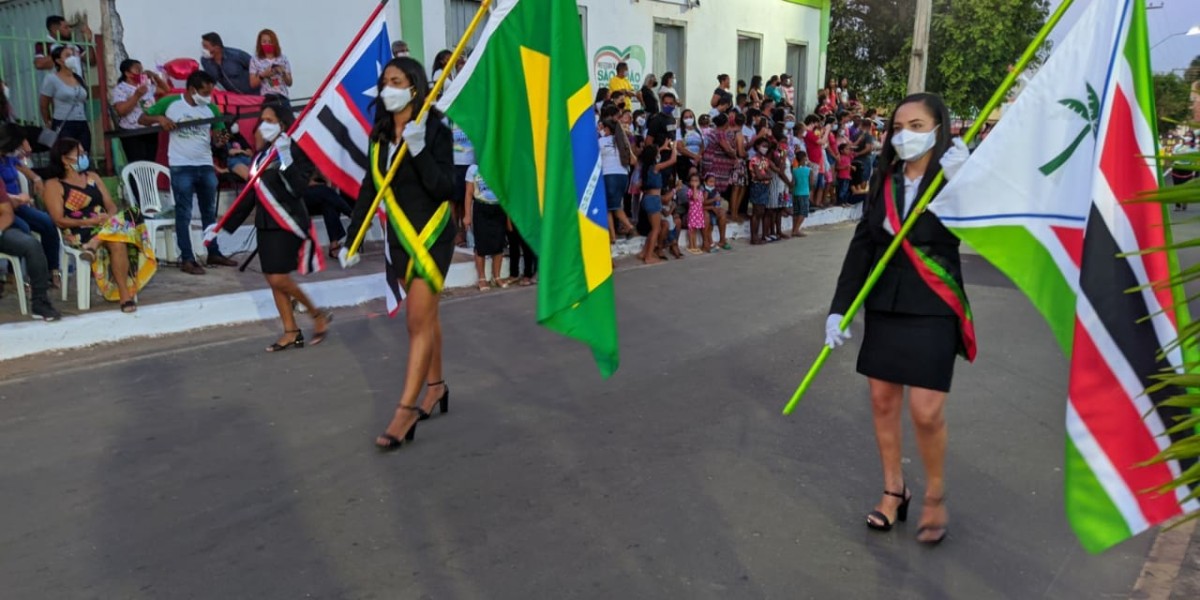 Prefeitura  de São João do Sóter comemora 7 de setembro com Desfile Cívico 