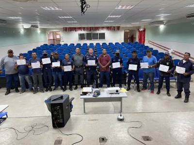 Prefeitura de Matões em parceria com a Polícia Militar realiza curso de treinamento para os Guardas Municipais