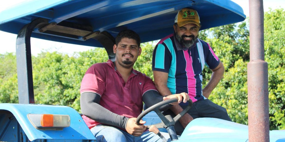 Prefeitura e SENAI iniciam aulas do curso de operador de trator de pneus no povoado Santa Luzia, em Matões 