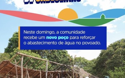 Prefeitura de Matões entrega novo poço no povoado Cabeceiras