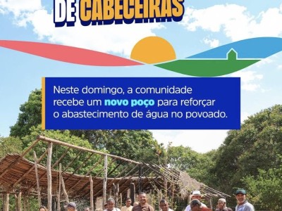 Prefeitura de Matões entrega novo poço no povoado Cabeceiras