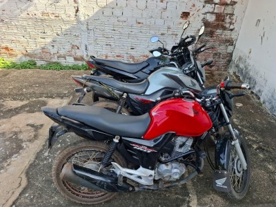 Departamento Municipal de Trânsito e Guarda Civil recuperam três motocicletas durante rondas em Matões