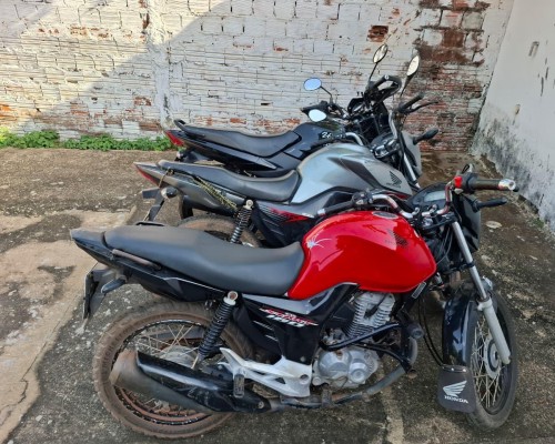 Departamento Municipal de Trânsito e Guarda Civil recuperam três motocicletas durante rondas em Matões