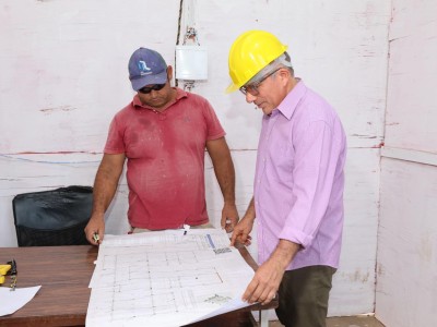 Secretário Elinaldo Colaço visita obras e comenta o impacto positivo da gestão de Nonatinho
