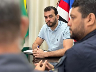 Gentil Neto se reúne com forças de segurança e reforça ações para fortalecer a segurança de Caxias