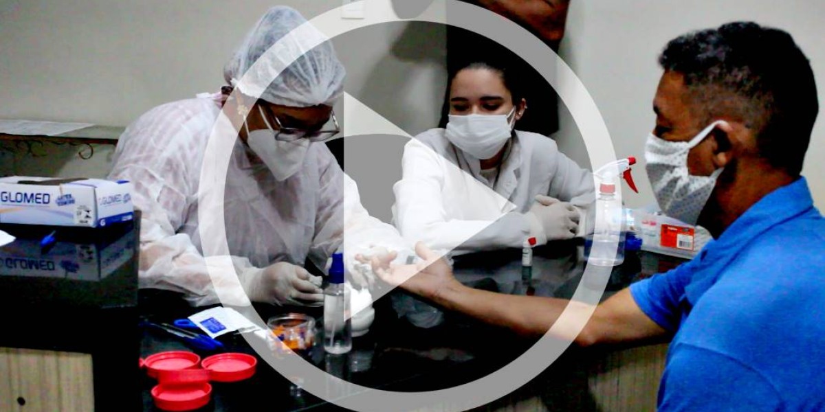 Servidores da Câmara de Vereadores de Caxias fazem testes de Covid-19  