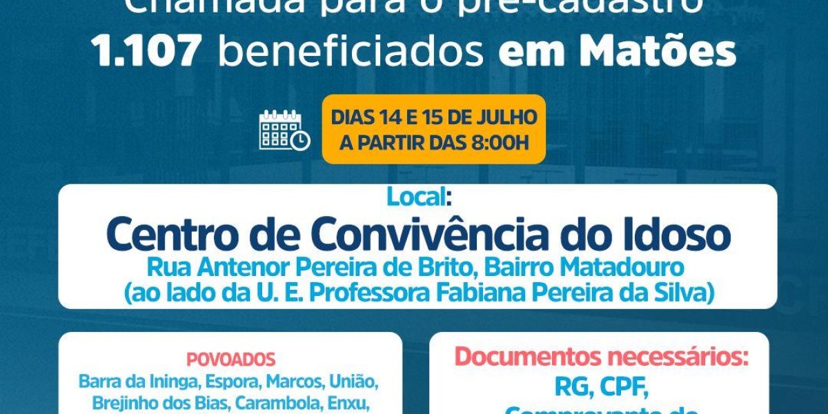 Prefeitura convoca população da Beira Rio para realizar o pré-cadastro para o Programa Maranhão Livre da Fome em Matões