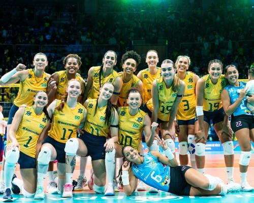 Brasil estreia com vitória convincente sobre a Venezuela no Sul-Americano Feminino