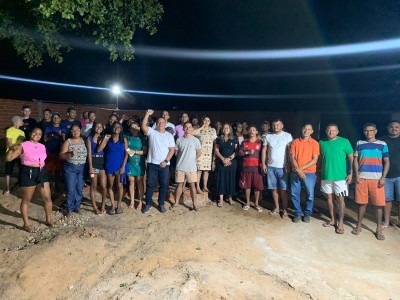 Pré-candidato a vereador, Thiago Portela, realiza grande reunião em sua residência, em Matões 