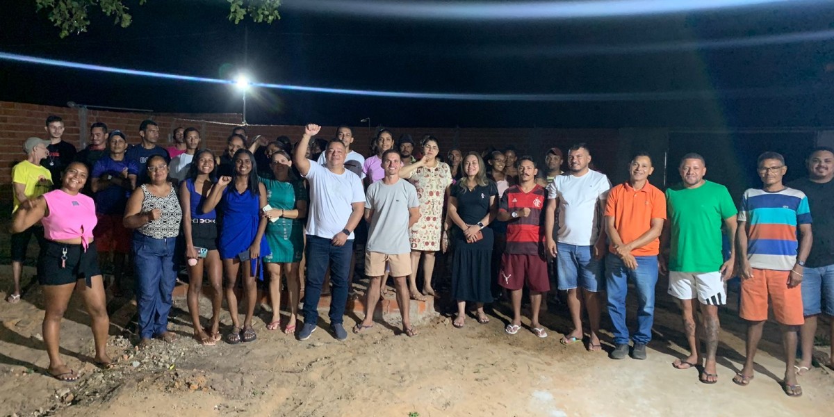Pré-candidato a vereador, Thiago Portela, realiza grande reunião em sua residência, em Matões 