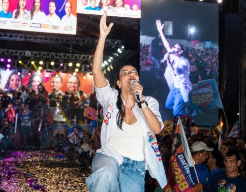 Daniella amplia rede de apoio e chega à reta final com capital político para se posicionar entre os mais votados do Maranhão