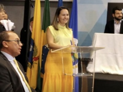 Prefeita de São João do Sóter é empossada como nova Diretora de Assistência Social da FAMEM