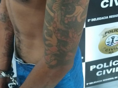 Polícia prende suspeito de roubar e estuprar duas mulheres em Pinheiro