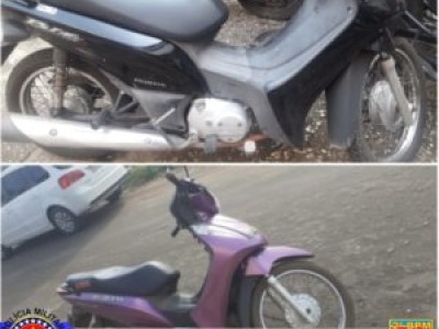 Em menos de 24h, duas motocicletas roubadas são recuperadas em Caxias