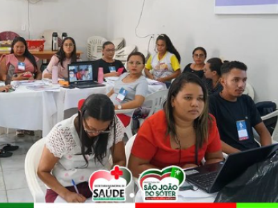 Secretaria da Saúde de São João do Sóter realiza oficina de formação para Micro Planejamento das Atividades de Vacinação de Alta Qualidade