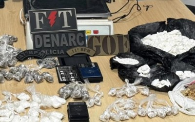 Polícia Militar apreende cerca de 3 kg de drogas escondidas em imóvel abandonado em Timon