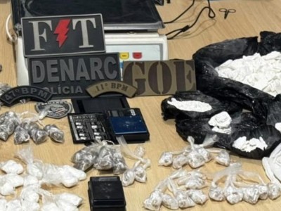 Polícia Militar apreende cerca de 3 kg de drogas escondidas em imóvel abandonado em Timon