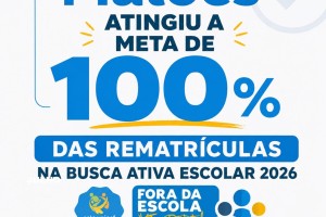 Matões Atinge Histórica Meta de 100% de Rematrículas na Busca Ativa Escolar 2026