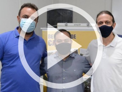 Presidente da Câmara Téodulo Aragão, assina documento que irá revitalizar e transformar em ponto turístico a Avenida Beira-Rio em Caxias 