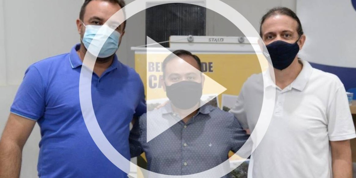 Presidente da Câmara Téodulo Aragão, assina documento que irá revitalizar e transformar em ponto turístico a Avenida Beira-Rio em Caxias 