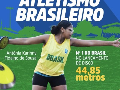     Orgulho de Caxias: esportista maranhense é número 1 do Brasil no lançamento de disco