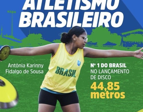     Orgulho de Caxias: esportista maranhense é número 1 do Brasil no lançamento de disco