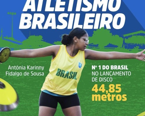     Orgulho de Caxias: esportista maranhense é número 1 do Brasil no lançamento de disco