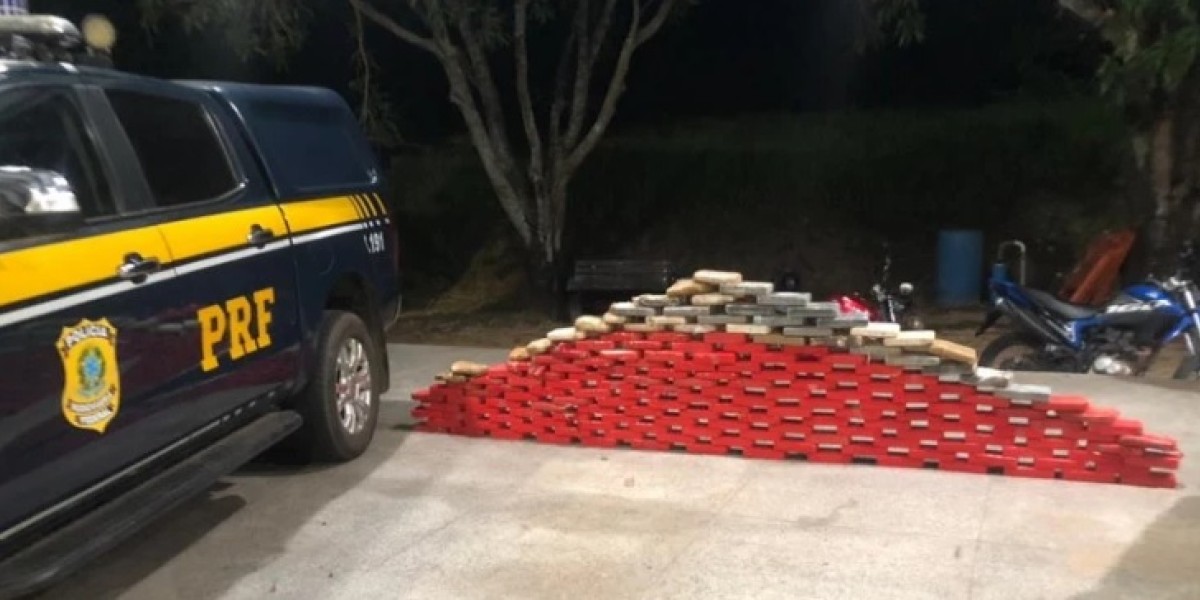PRF apreende carregamento de cocaína avaliado em R$ 24 milhões em Peritoró 