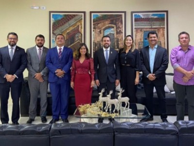 Presidente da UNIVIMAR, Mário Cardoso se reúne com o presidente da OAB do Maranhão, em São Luís