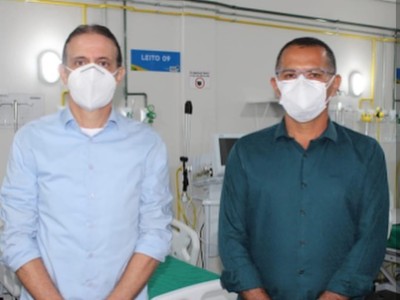 Vereador acompanha entrega de novos leitos para Covid-19 em Caxias 