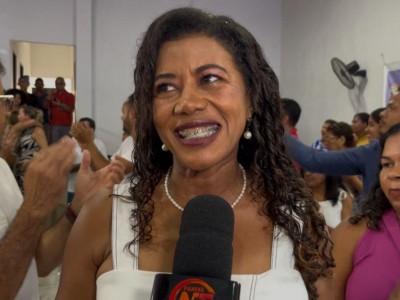 Durante solenidade a prefeita Lacerda apresenta conquistas nos 100 primeiros dias de governo em São João do Sóter