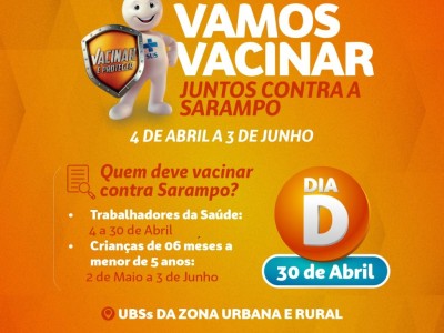 Prefeitura de Caxias inicia campanhas de vacinação contra a Influenza e Sarampo