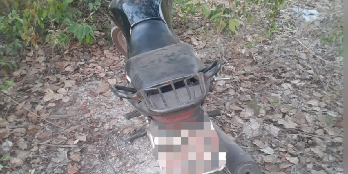 Motocicleta roubada é localizada pela PM no bairro Pampulha