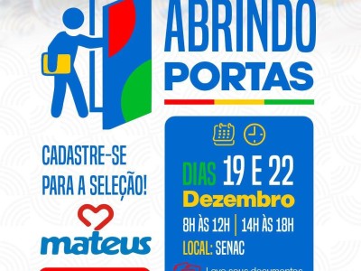 Programa Abrindo Portas leva qualificação e emprego para Caxias