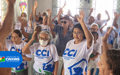 Idosos recebem homenagem no bairro Castelo Branco em alusão à Semana Nacional da Pessoa Idosa