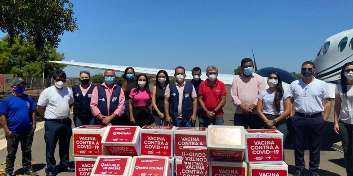 Governo do Maranhão distribui nova remessa de vacinas contra a Covid-19