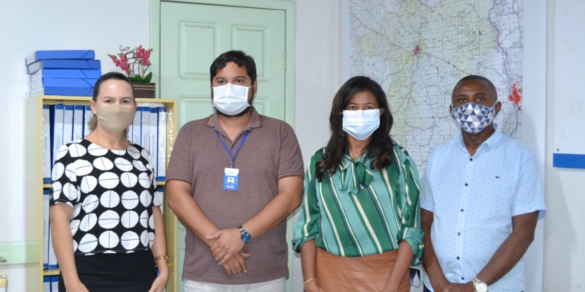 Prefeita visita SAAE em Caxias em busca de melhoria para São João do Sóter