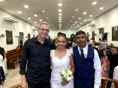 Secretário de Governo, Arthur Querino, participa de Casamento Comunitário promovido pela Assembleia de Deus em Caxias 